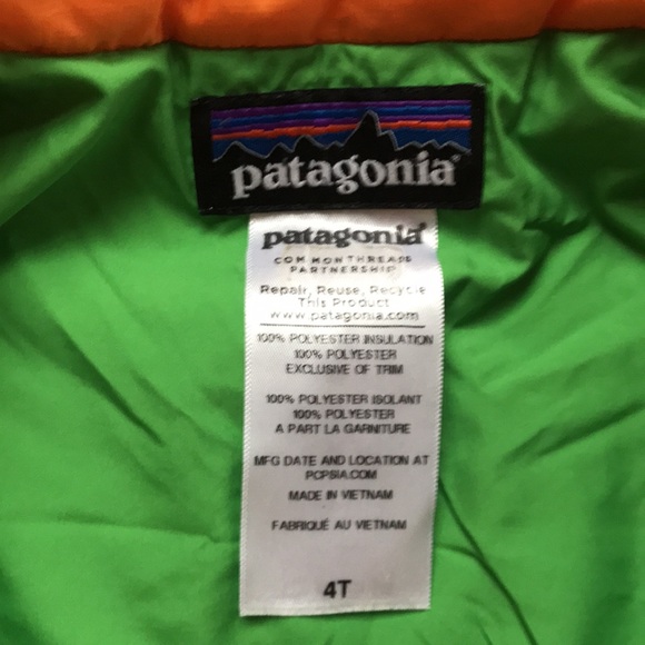 Patagonia Lightweight Puffer (size 4T) - Picture 5 of 7